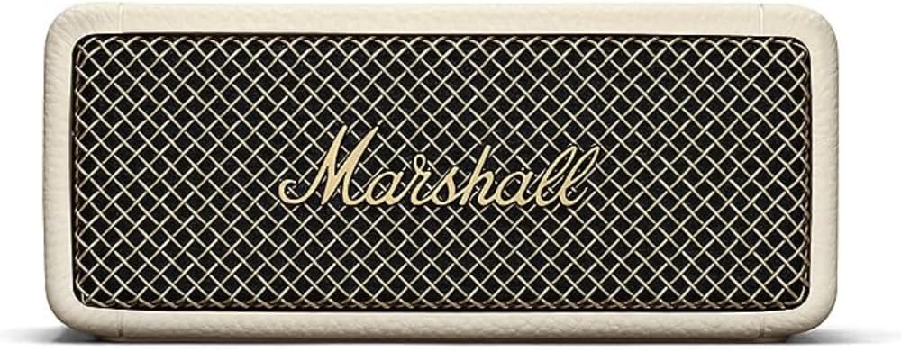 Marshall Emberton II Portable Bluetooth Speaker, Black & Brass